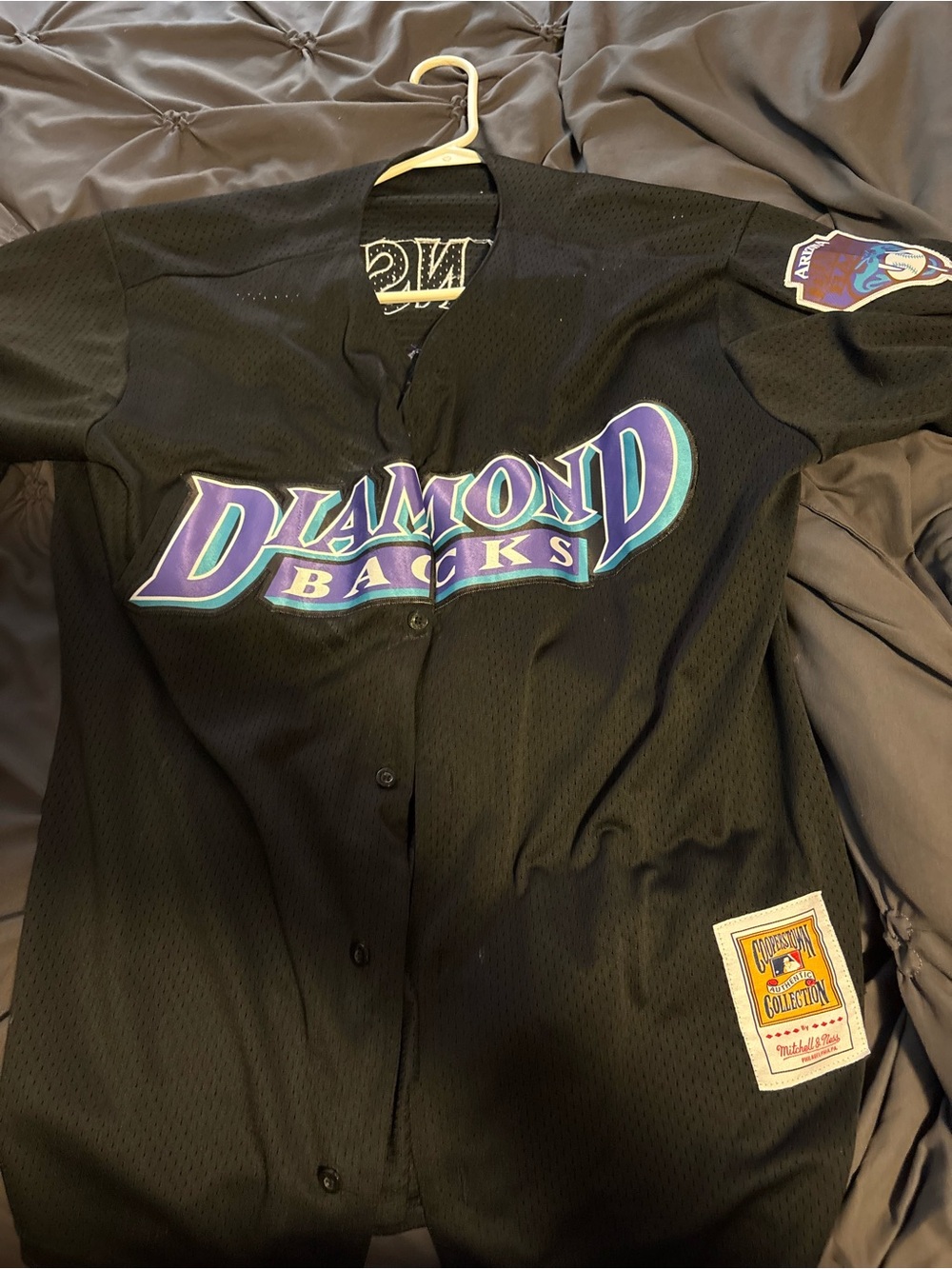 Black Vintage Baseball Jersey